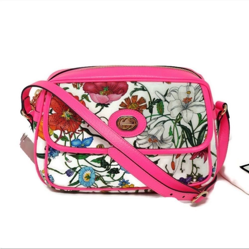 Gucci cross body small Flora 10X 2.5 X7 GUC